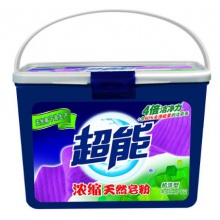 超能 浓缩天然皂粉/洗衣粉1.5kg（新老包装随机发货）
