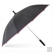 美度（MAYDU）圆美系列12K防风雨伞长柄男士商务加大晴雨伞 M1120紫色